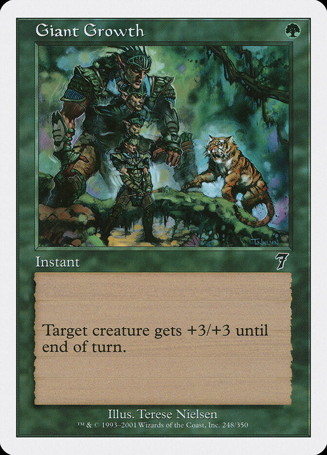 Giant Growth (248) - Seventh Edition (7ED)