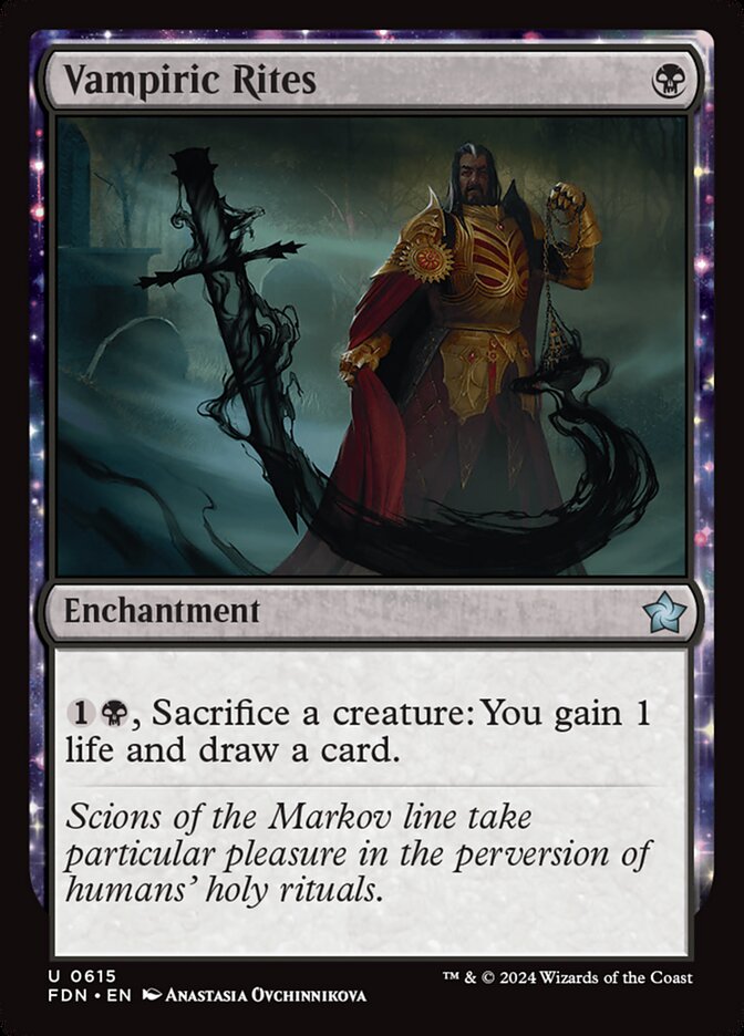 Vampiric Rites (615) - Foundations (FDN)