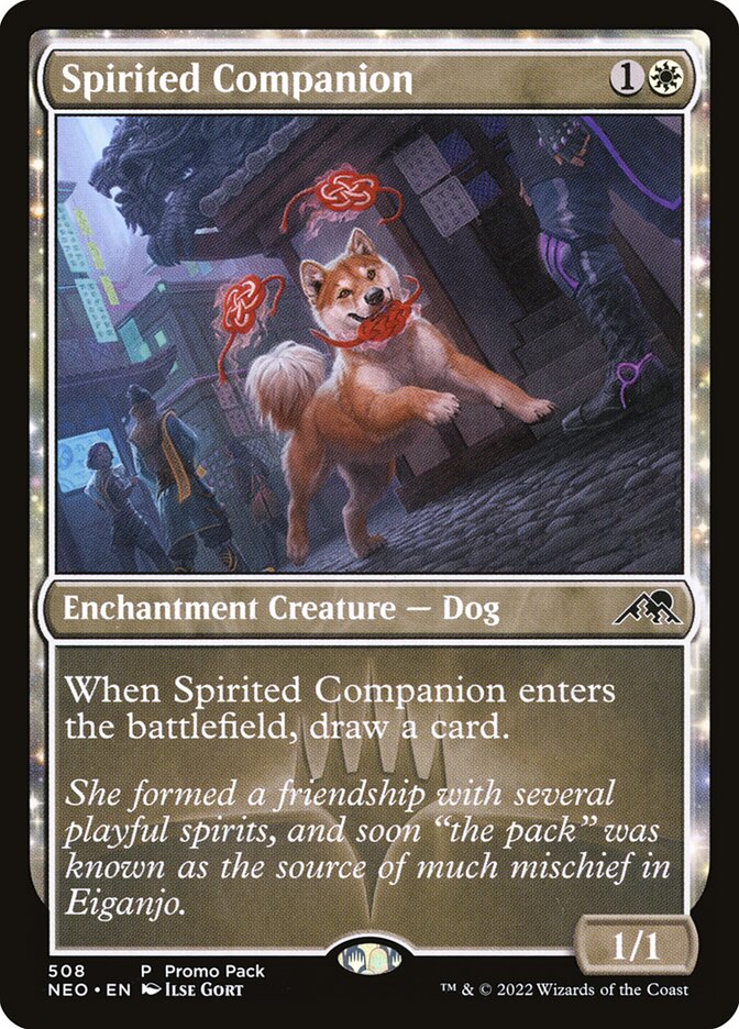 Spirited Companion (508) - Kamigawa: Neon Dynasty (NEO)