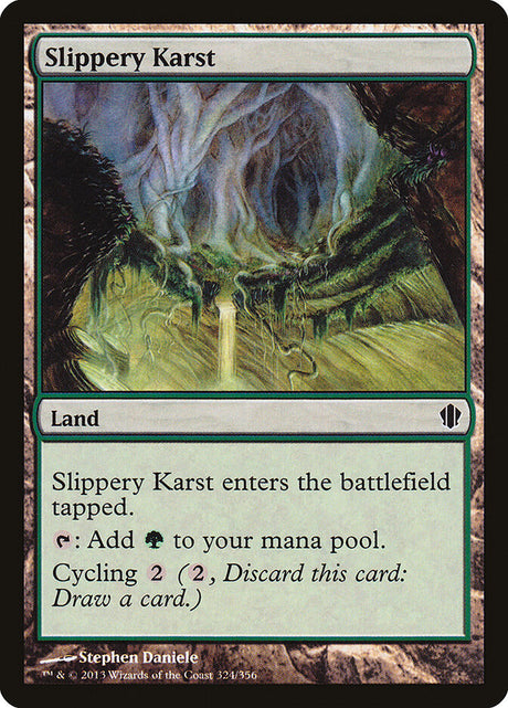 Slippery Karst (324) - Commander 2013 (C13)