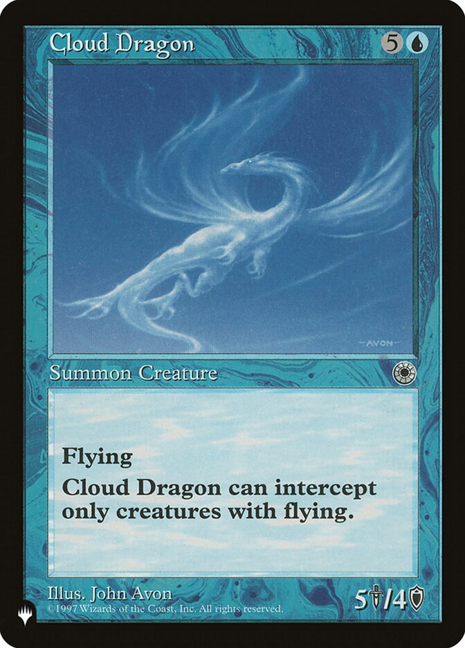 Cloud Dragon (POR-45) - The List (PLST)