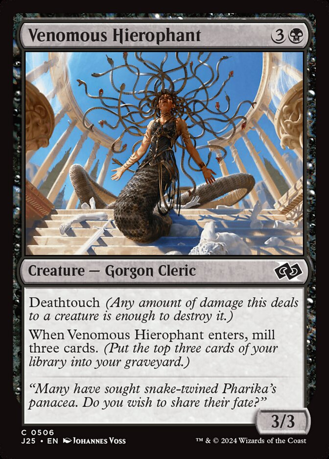 Venomous Hierophant (506) - Foundations Jumpstart (J25)
