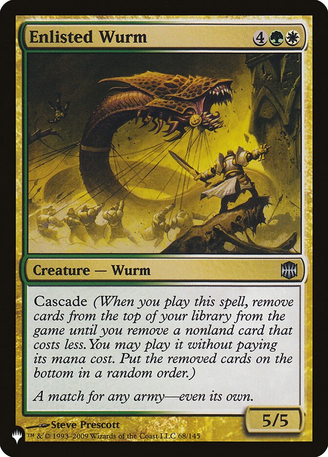 Enlisted Wurm (ARB-68) - The List (PLST)
