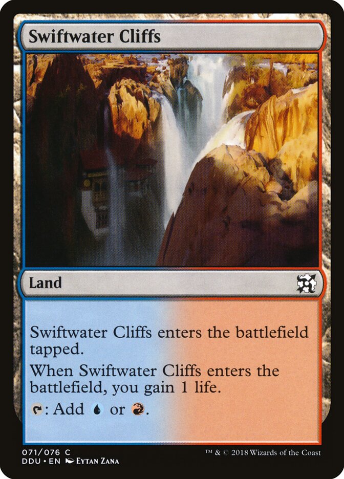 Swiftwater Cliffs (71) - Duel Decks: Elves vs. Inventors (DDU)