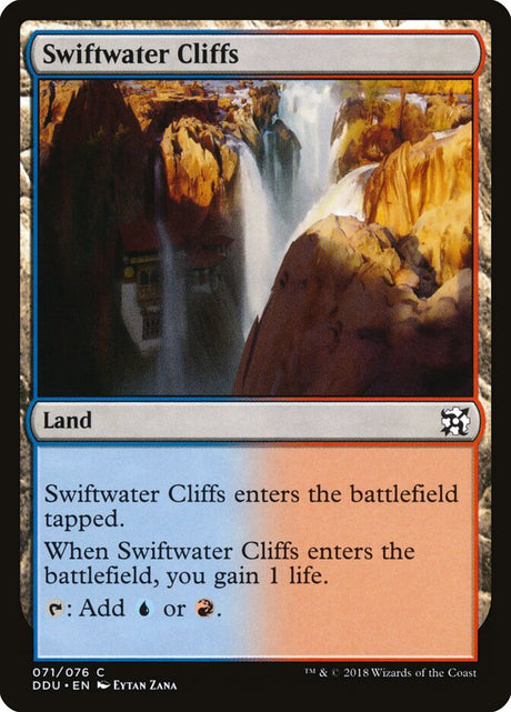 Swiftwater Cliffs (71) - Duel Decks: Elves vs. Inventors (DDU)