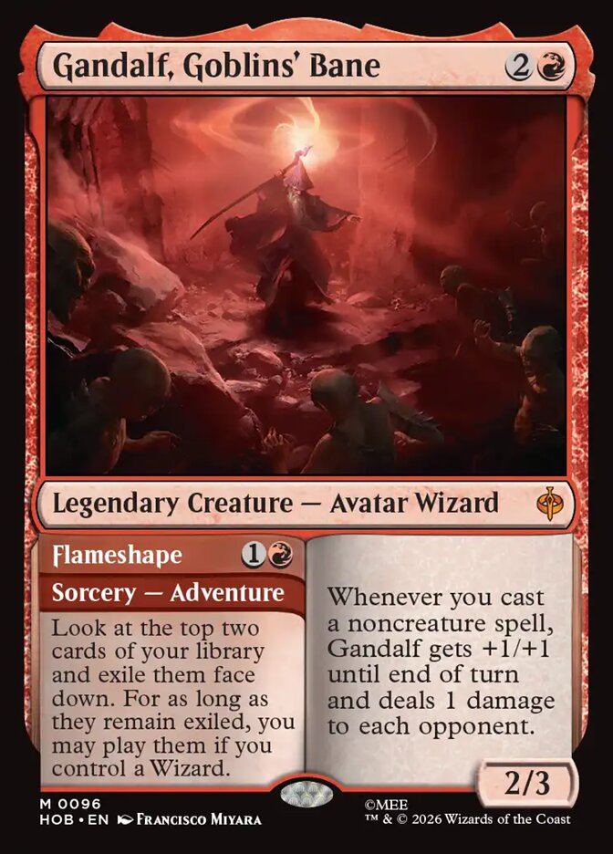 Gandalf, Goblins' Bane // Flameshape (96) - The Hobbit (HOB)