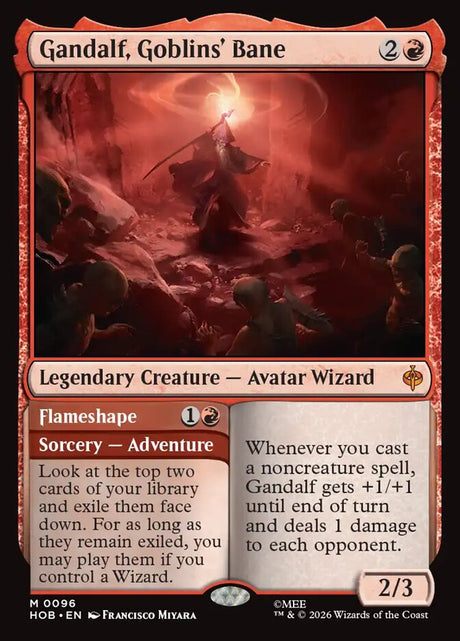 Gandalf, Goblins' Bane // Flameshape (96) - The Hobbit (HOB)