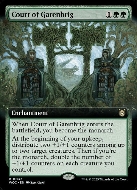Court of Garenbrig (33) - Wilds of Eldraine Commander (WOC)