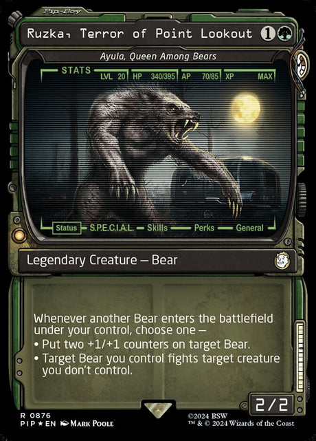 Ruzka, Terror of Point Lookout - Ayula, Queen Among Bears - Fallout (PIP)