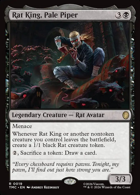 Rat King, Pale Piper (19) - Teenage Mutant Ninja Turtles Eternal (TMC)