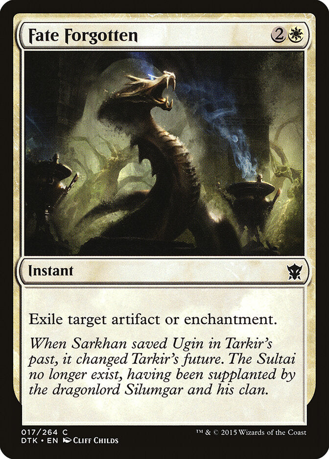 Fate Forgotten (17) - Dragons of Tarkir (DTK)