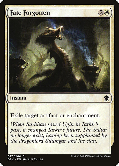 Fate Forgotten (17) - Dragons of Tarkir (DTK)