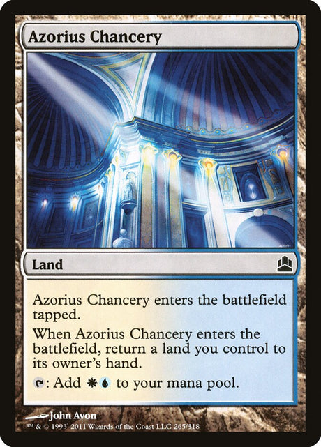 Azorius Chancery (265) - Commander 2011 (CMD)