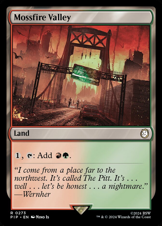 Mossfire Valley - [Foil] Fallout (PIP)