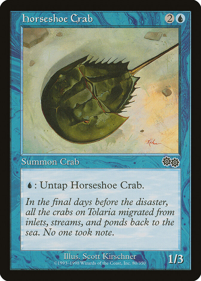 Horseshoe Crab (80) - Urza's Saga (USG)