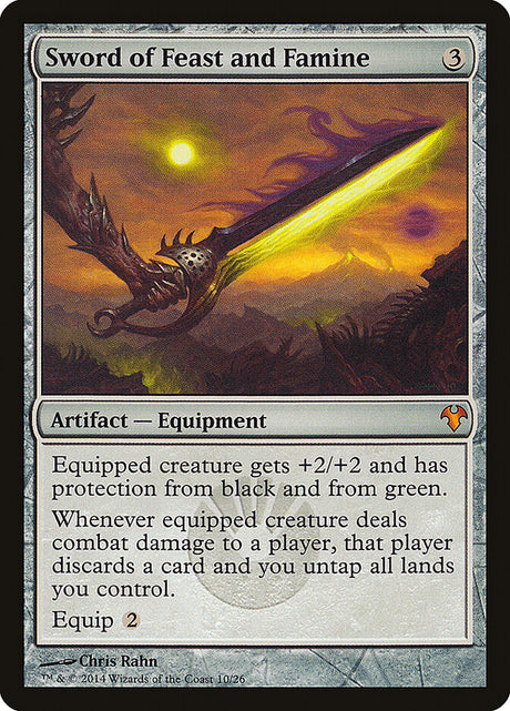 Sword of Feast and Famine (10) - Modern Event Deck 2014 (MD1)