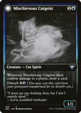 Mischievous Catgeist // Catlike Curiosity (336) - Innistrad: Double Feature (DBL)