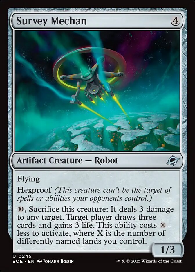 Survey Mechan (245) - [Foil] Edge of Eternities (EOE)