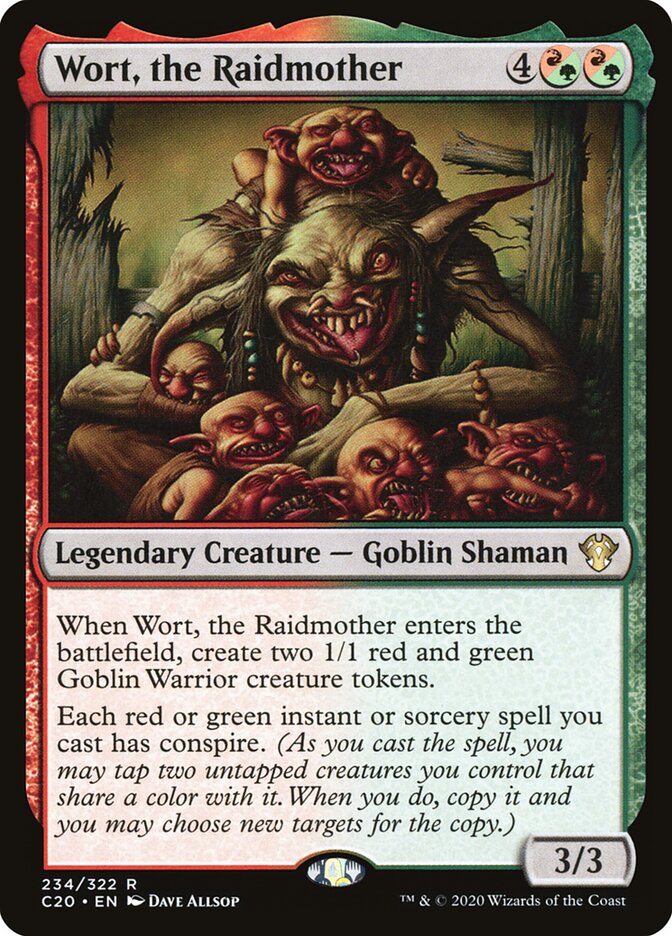 Wort, the Raidmother (234) - Commander 2020 (C20)