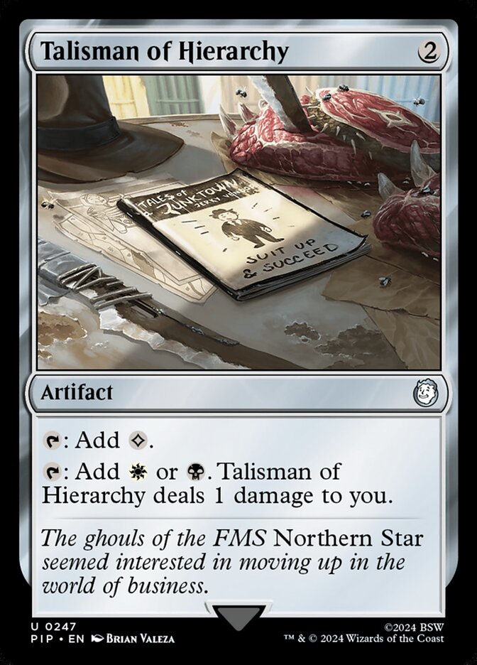 Talisman of Hierarchy - [Foil] Fallout (PIP)