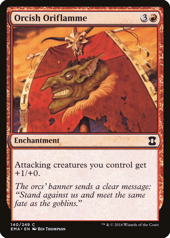 Orcish Oriflamme (140) - Eternal Masters (EMA)