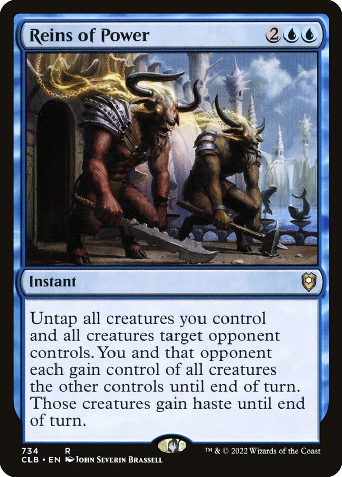 Reins of Power (734) - Commander Legends: Battle for Baldur's Gate (CLB)