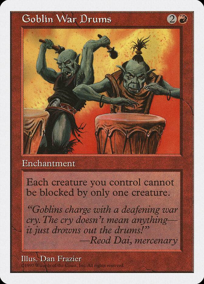 Goblin War Drums (237) - Fifth Edition (5ED)