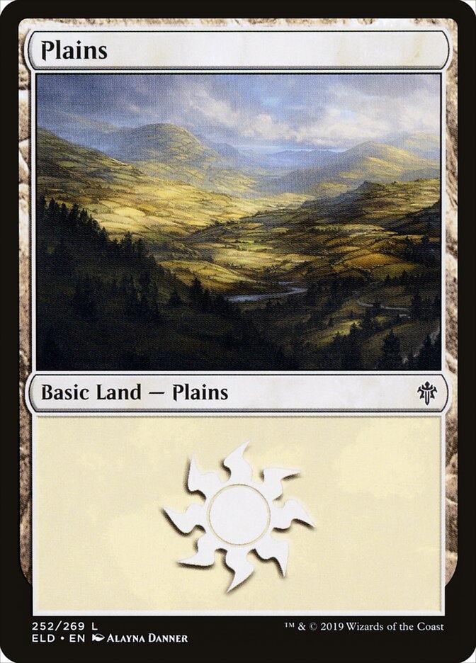 Plains (252) - Throne of Eldraine (ELD)