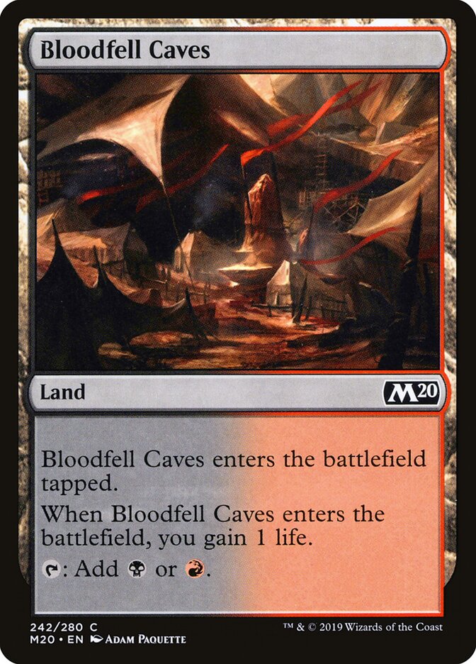 Bloodfell Caves (242) - Core Set 2020 (M20)