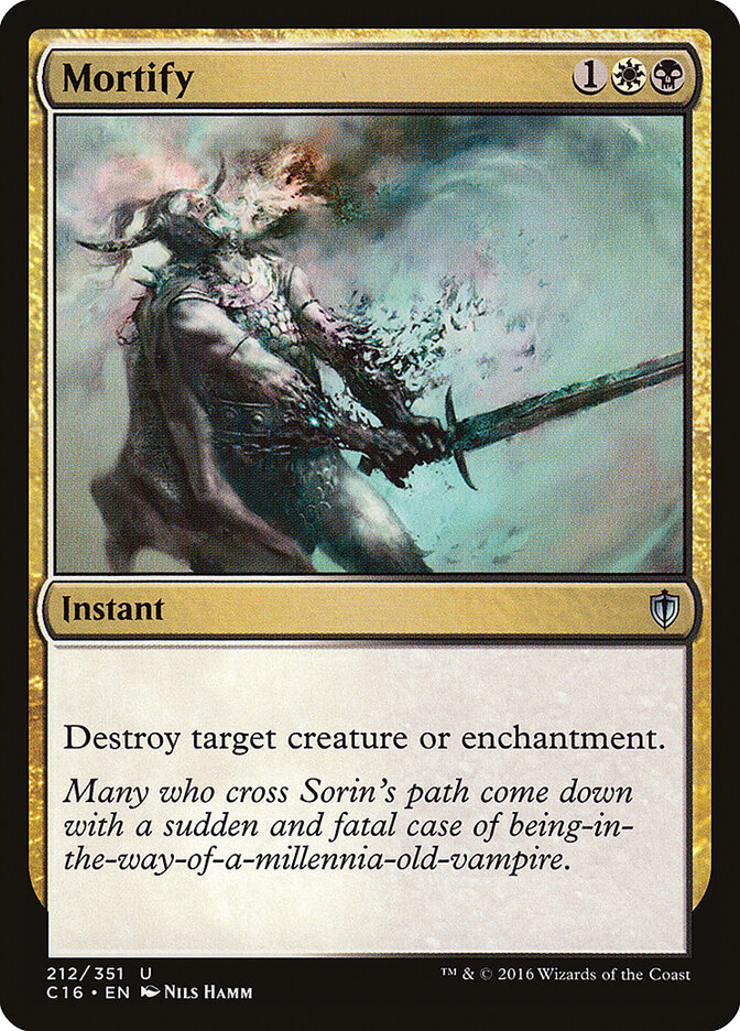 Mortify (212) - Commander 2016 (C16)