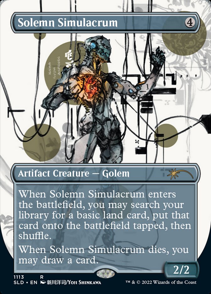 Solemn Simulacrum (1113) - Secret Lair Drop (SLD)