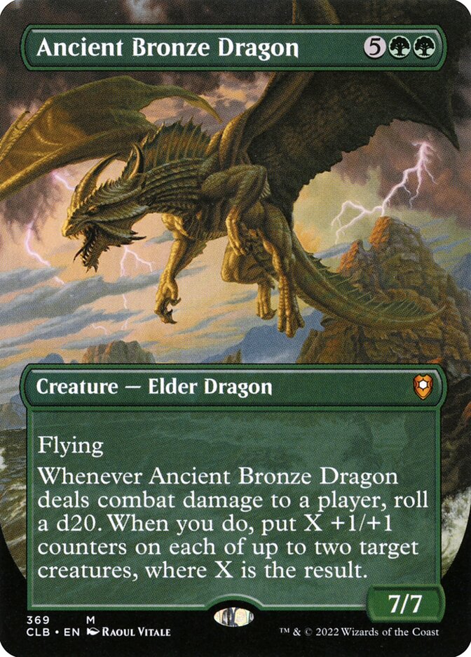 Ancient Bronze Dragon (369) - Commander Legends: Battle for Baldur's Gate (CLB)