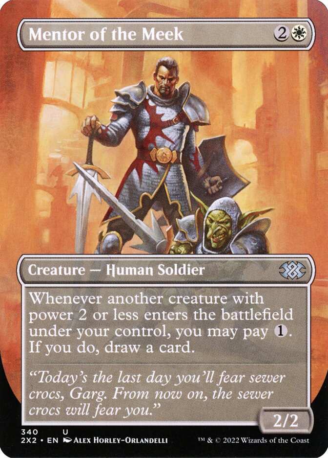 Mentor of the Meek (340) - Double Masters 2022 (2X2)
