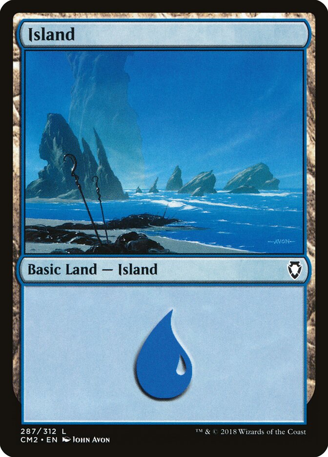 Island (287) - Commander Anthology Volume II (CM2)