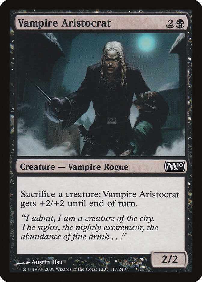Vampire Aristocrat (117) - Magic 2010 (M10)