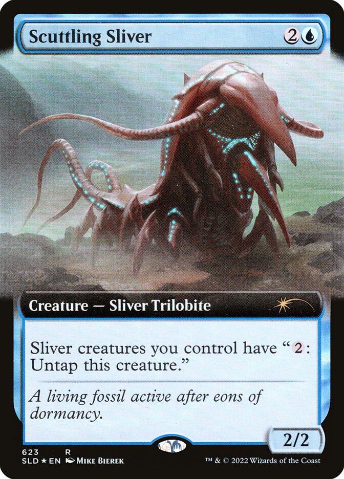 Scuttling Sliver (623) - Secret Lair Drop (SLD)