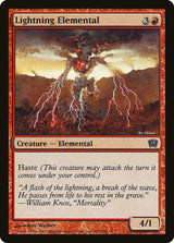 Lightning Elemental (201) - Ninth Edition (9ED)