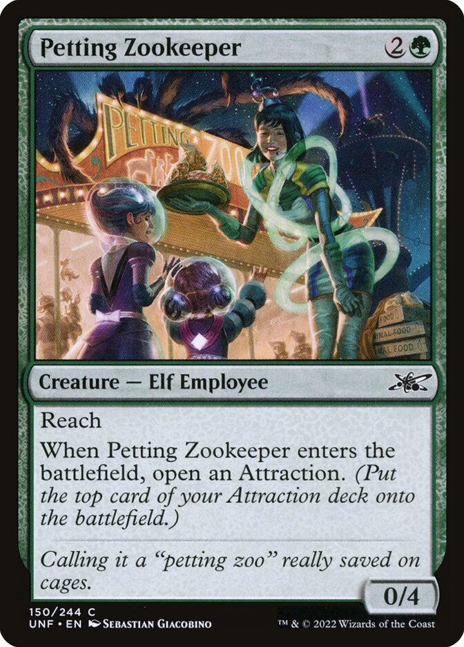Petting Zookeeper (150) - Unfinity (UNF)