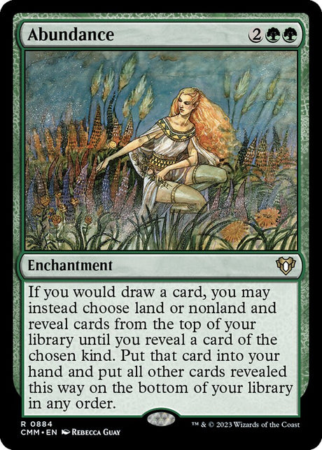 Abundance (884) - Commander Masters (CMM)