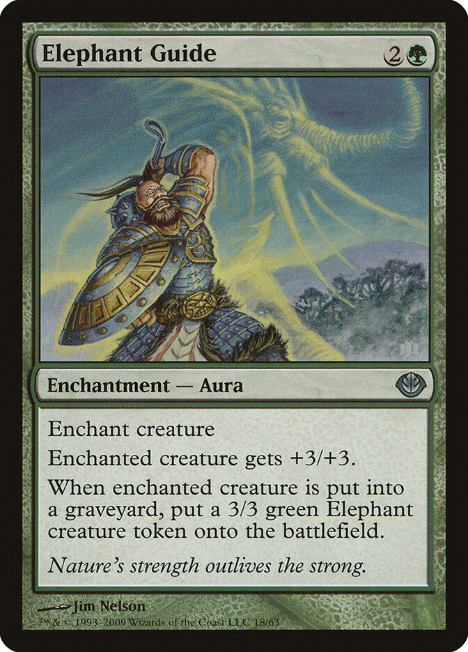 Elephant Guide (18) - Duel Decks: Garruk vs. Liliana (DDD)