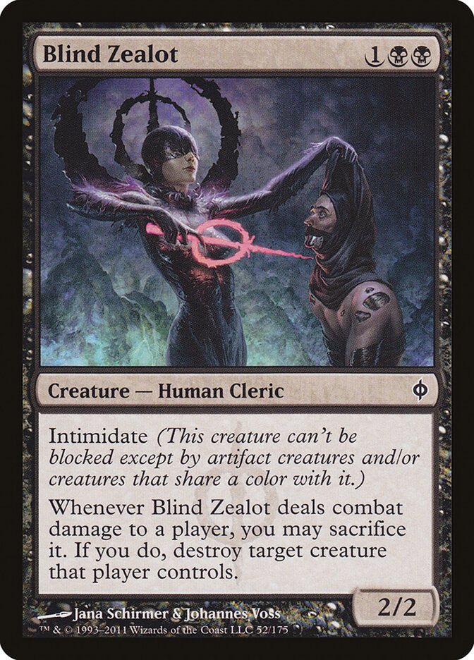Blind Zealot (52) - New Phyrexia (NPH)