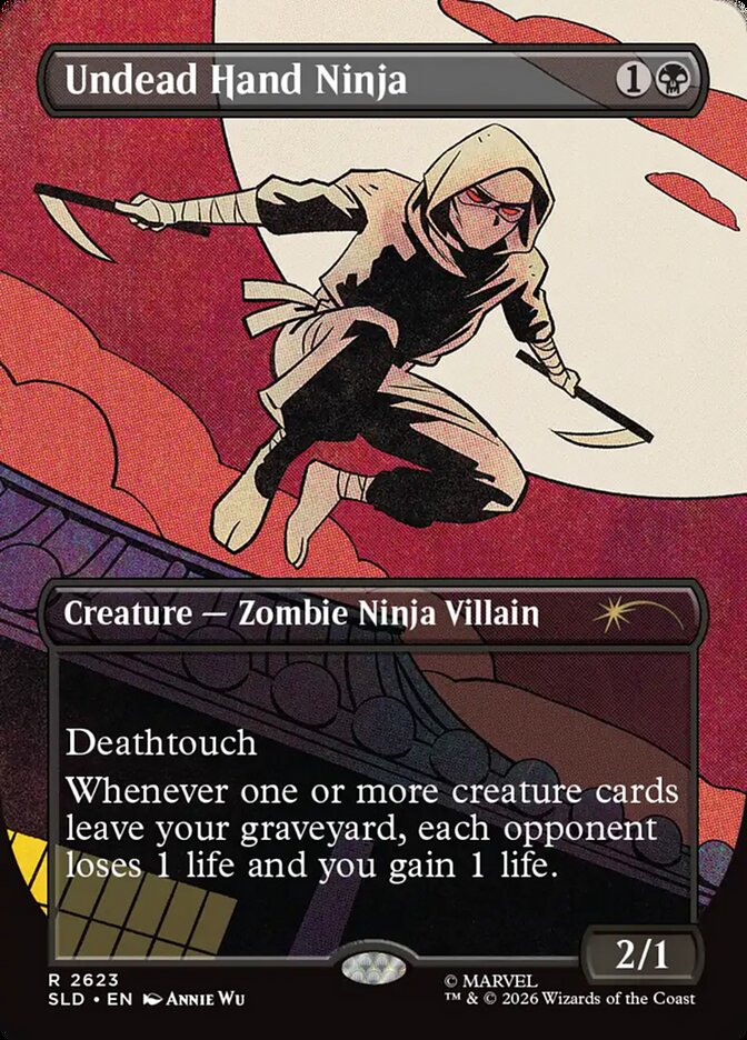 Undead Hand Ninja (2623) - Secret Lair Drop (SLD)