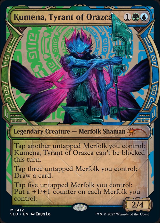 Kumena, Tyrant of Orazca (1412) - Secret Lair Drop (SLD)