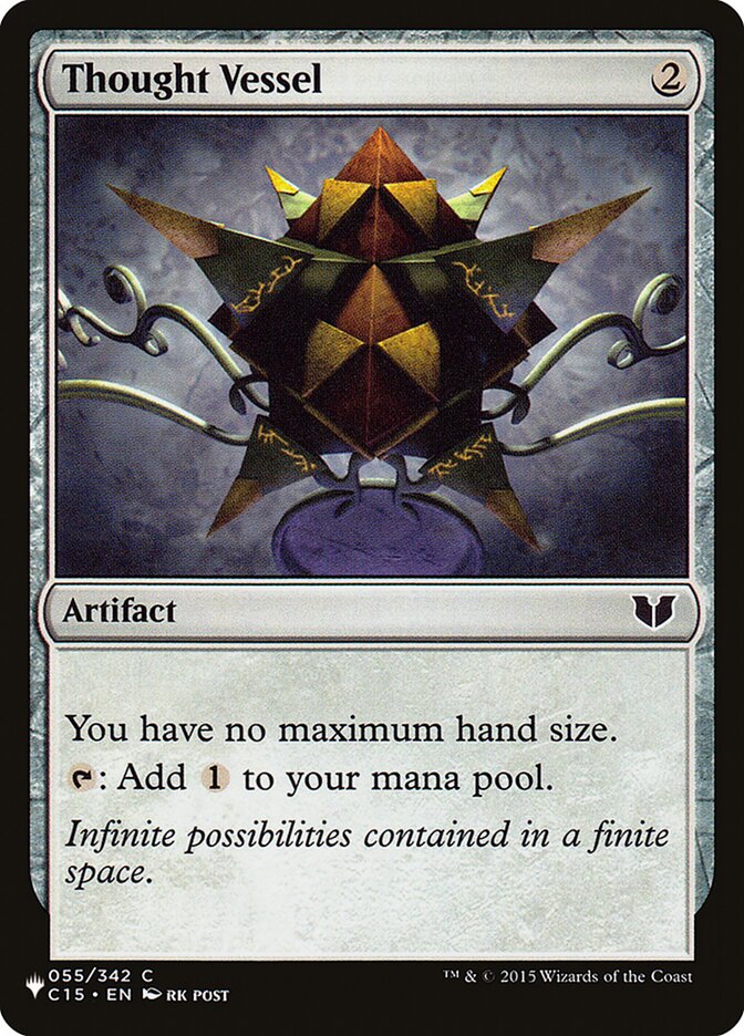 Thought Vessel (C15-55) - The List (PLST)