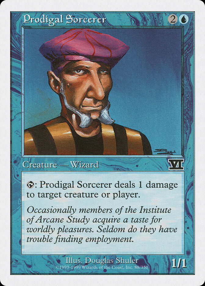 Prodigal Sorcerer (88) - Classic Sixth Edition (6ED)