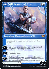 Rowan, Scholar of Sparks // Will, Scholar of Frost (156s) - Strixhaven: School of Mages Promos (PSTX)
