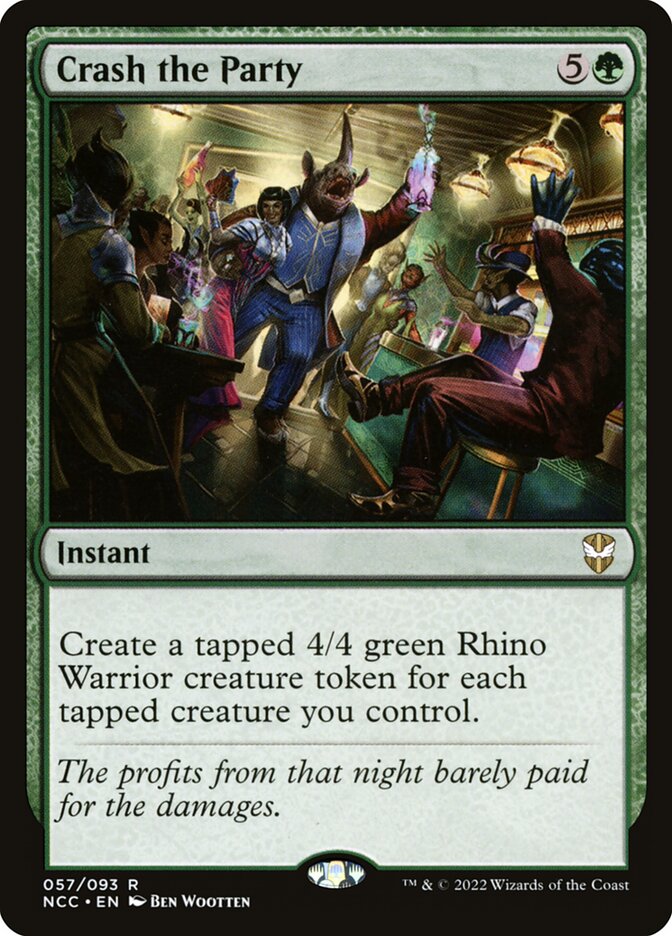 Crash the Party (57) - New Capenna Commander (NCC)
