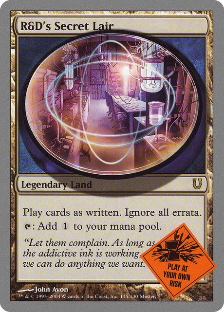 R&D's Secret Lair (135) - Unhinged (UNH)