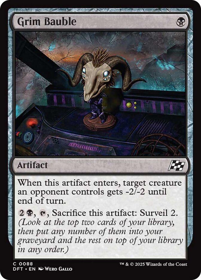 Grim Bauble - [Foil] Aetherdrift (DFT)