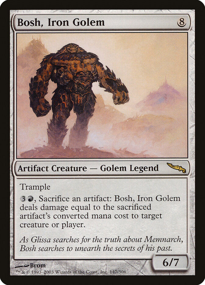 Bosh, Iron Golem (147) - Mirrodin (MRD)